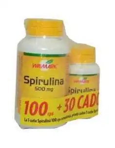 Spirulina 500 mg 100 +30 capsule Cadou Walmark, Stres