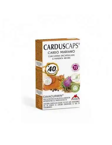 CARDUSCAPS CU ARMURARIU CURCUMA PIPER 60CP DIETETICOS INTERSA S.A, REMEDII NATURISTE