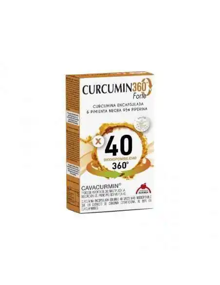 CURCUMIN 360 FORTE 60CPS DIETETICOS INTERSA S.A, REMEDII NATURISTE