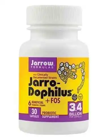 Jarro-Dophilus + FOS 30 cps Jarrow Formulas, REMEDII NATURISTE