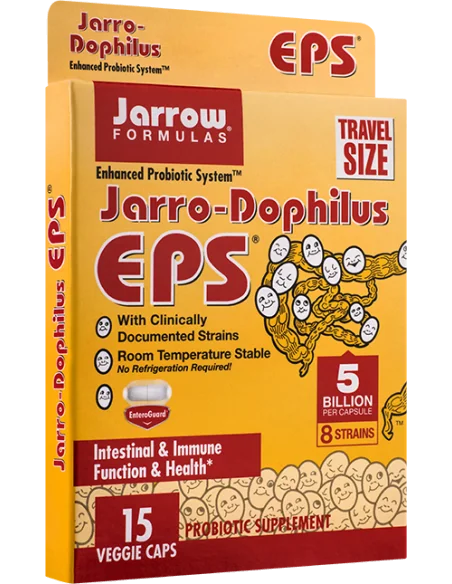 Jarro-Dophilus + EPS 15 capsule vegetale filmate gastrorezistente Jarrow Formulas, Sarcina si alaptare