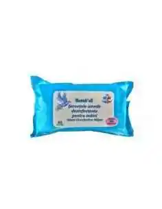 SERVETELE UMEDE DEZINFECTANTE  pentru MAINI 60BUC FLM GROUP, INGRIJIRE PERSONALA