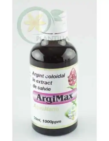 Argint coloidal concentrat ArgiMax 50 ml 1000ppm Aghoras, Sanatatea pielii