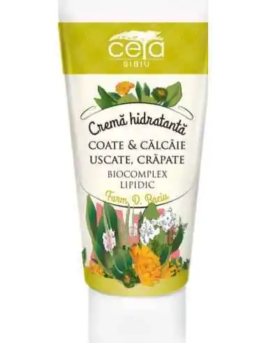 CREMA HIDRATANTA COATE & CALCAIE USCATE & CRAPATE 50 ML CETA, UNGUENTE/CREME/GELURI