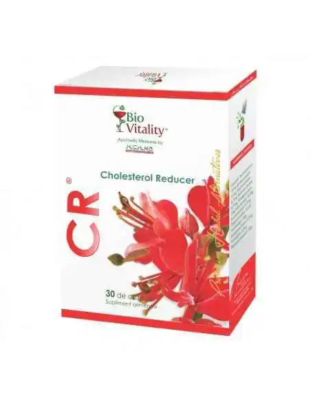 CR normalizeaza trigliceridele si colesterolul, 30 capsule, Bio Vitality - 30 capsule BioVitality, Sistemul nervos
