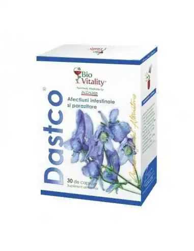DASTCO - 30 capsule  BioVitality, REMEDII NATURISTE