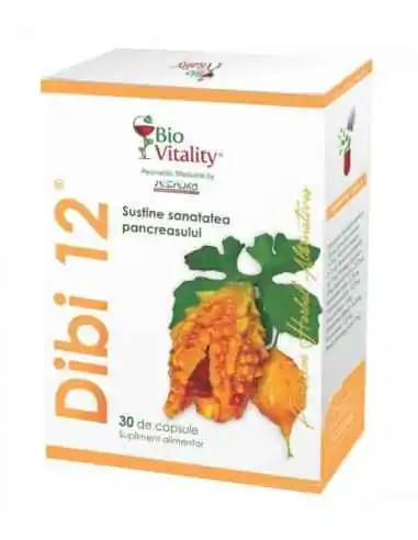 DIBI-12 - 30 capsule BioVitality, Terapia Diabetului