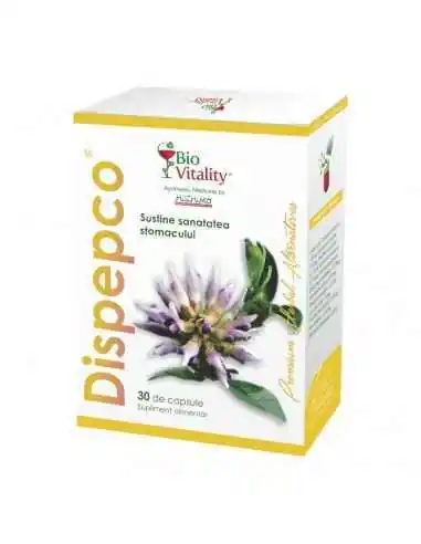 DISPEPCO - 30 capsule BioVitality, REMEDII NATURISTE