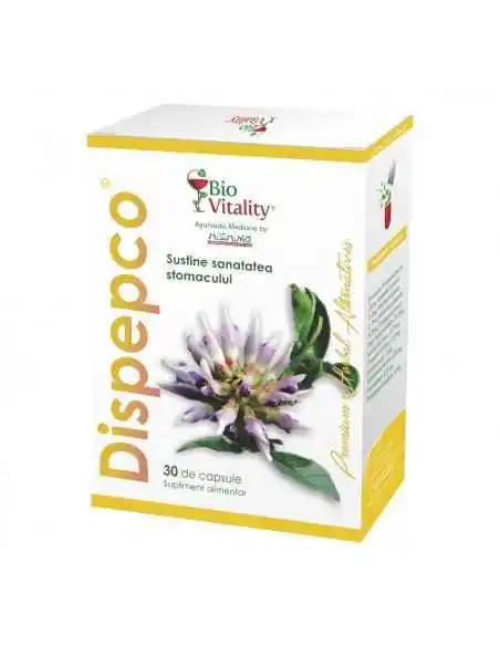 DISPEPCO - 30 capsule BioVitality, REMEDII NATURISTE