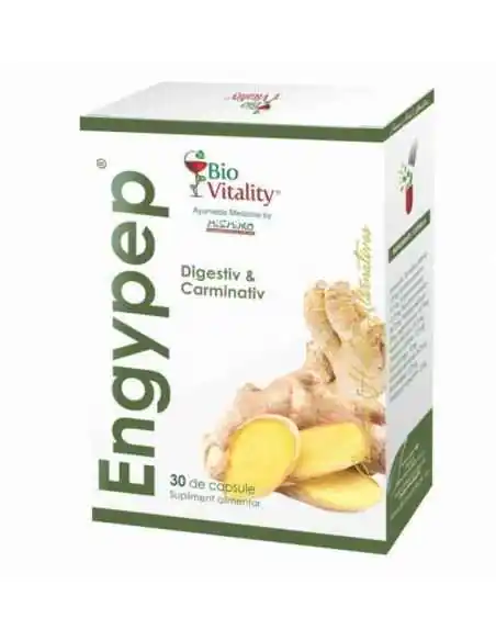 ENGYPEP - 30 capsule BioVitality, REMEDII NATURISTE