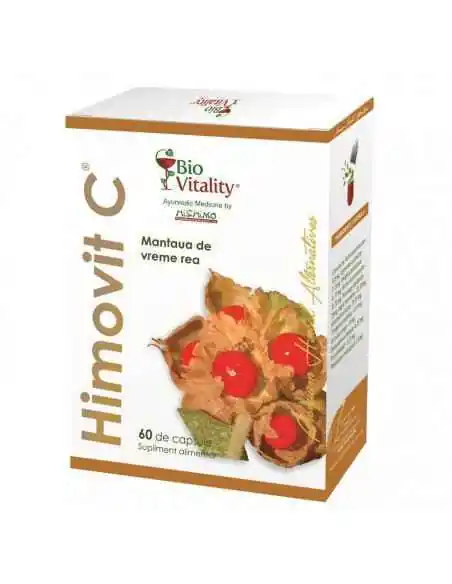 HIMOVIT C - 60 capsule BioVitality, REMEDII NATURISTE