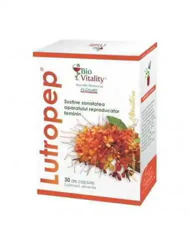 LUTROPEP - 30 capsule BioVitality, Tulburari Hormonale