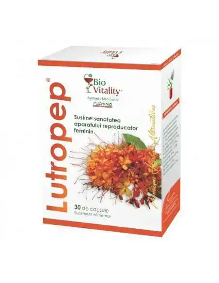 LUTROPEP - 30 capsule BioVitality, Tulburari Hormonale