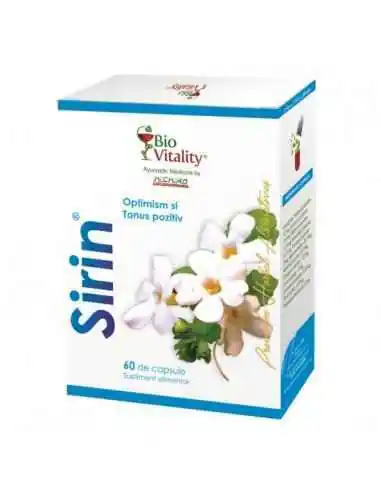 SIRIN - 60 capsule BioVitality, Sistemul nervos