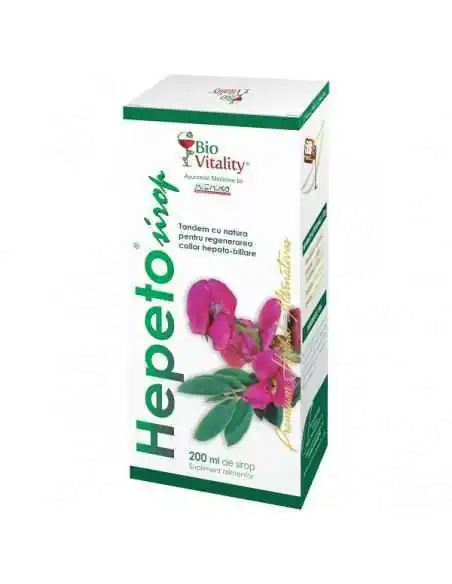 HEPETO - 200 ml BioVitality, REMEDII NATURISTE