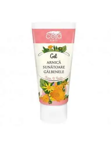 GEL ARNICA, SUNATOARE & GALBENELE 50ML Ceta, UNGUENTE/CREME/GELURI