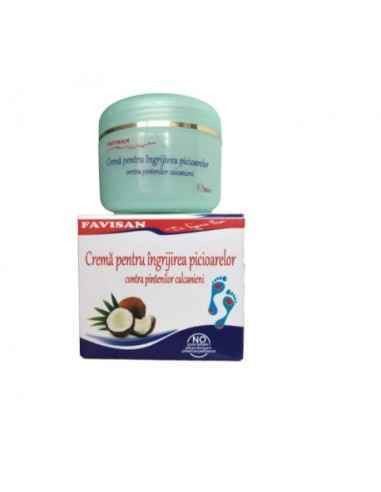 CREMA PENTRU INGRIJIREA PICIOARELOR-contra pintenilor calcanieni 50 ml Favisan